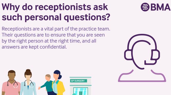 Why do Receptionists ask Questions